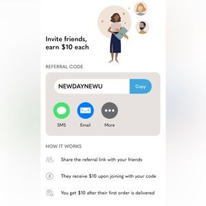 New to Poshmark? Use my referral code and get $10 credit toward your purchase!😊
